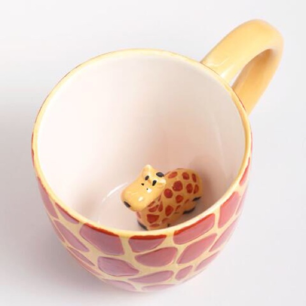 World Market Surprise Giraffe Mug